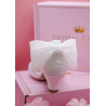 White Sparkly First Holy Communion Shoes with Butterflies