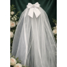 White First Holy Communion Veil