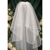 White First Holy Communion Veil