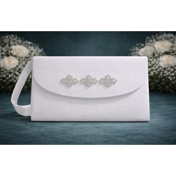White First Holy Communion Handbag