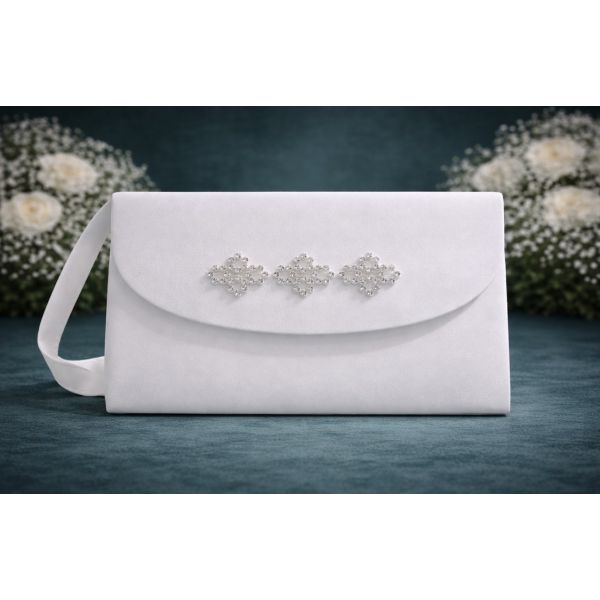 White First Holy Communion Handbag