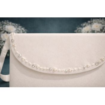White First Holy Communion Handbag