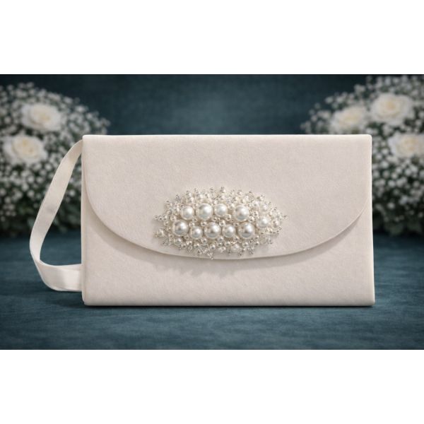 White First Holy Communion Handbag