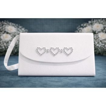 White First Holy Communion Handbag