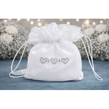 White First Holy Communion Handbag
