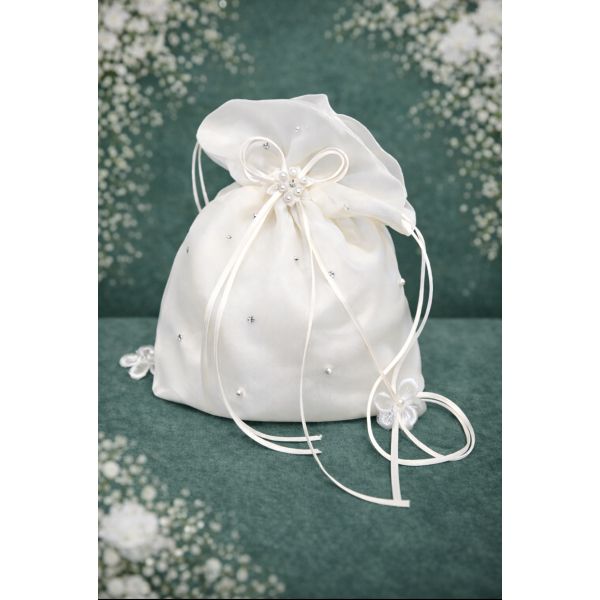 WHITE FIRST HOLY COMMUNION HANDBAG