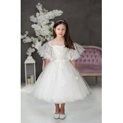 Handamde Ivory First Holy Communion Dress