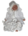 Christening Dress White Pearl