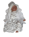 Christening Dress White Pearl
