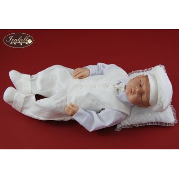 Baby Boys Christening/wedding Outfit in Cream Will 