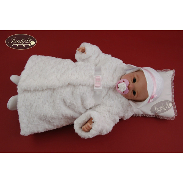 Warm Baptism/Wedding Dress Set Roxanne White