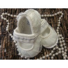 Christening Shoes M/baby Slippers Ivory