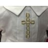 Handmade Linen Boys Christening Robe