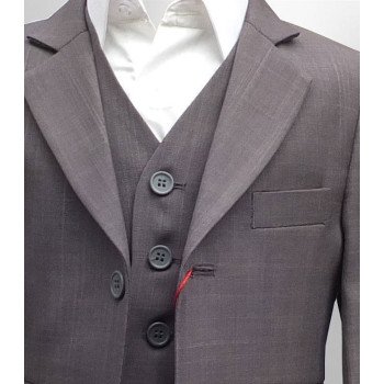 3 Pc Italian Design Grey Communion Page Boys Suit