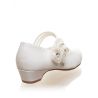 Girls Ivory Communion / Flower Girl Shoes 3645-W-A- 