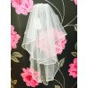 Communion Veil with Diamond Edging by Little People Style 797