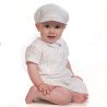 Sarah Louise Boys Christening Romper Style 243Z
