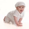 Sarah Louise Boys Christening Romper Style 243Z