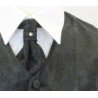 Boys Black 4 Piece Pageboy Waistcoat Suit Style 520