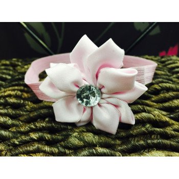 Pink Flower Baby Girl Special Occasions Headband Style 450
