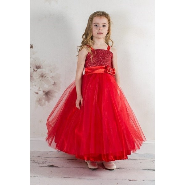 Couche Tot Red Party/Flower Girl Dress Style 1905 Couche Tot Red Party/Flower Girl Dress Style 1905