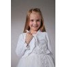 Couche Tot White Communion/Special Occasions Cardigan DIAMONDS