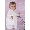  Special Occasions or Casual White Spring Coat for Girls C028