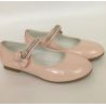  Dusky Pink Leather Special Occasions Shoes Style 4360