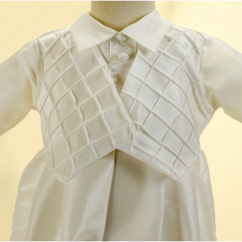 Boys Sevva Christening Romper Suit Style patrick-ch 