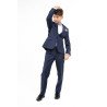 2 Piece Elegant Navy Communion/Special Occasions Suit Style DAWID BSL