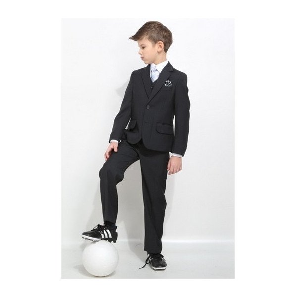 3 Piece Dark Graphite Communion/Special Occasions Suit Style PATRYK