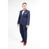 2 Piece Elegant Navy Communion/Weddings/Special Occasions Suit Style DAWID S