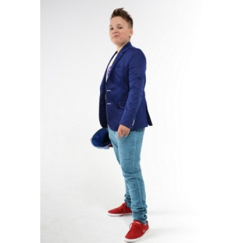 Navy Elegant Special Occasions Jacket Style RAFAEL