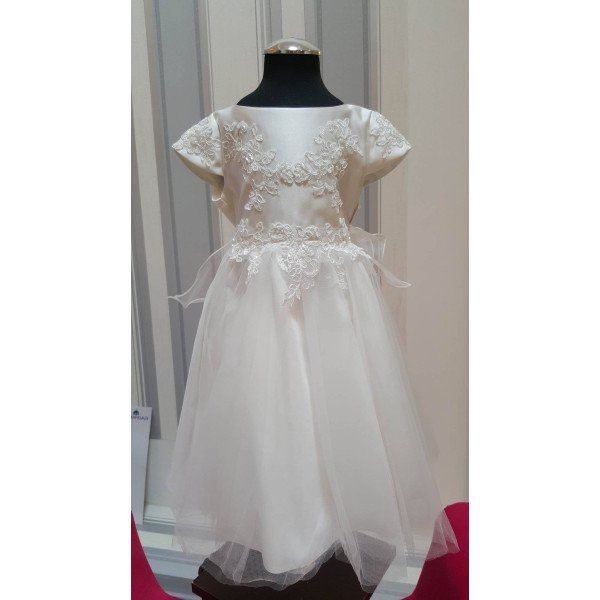 Ivory Flower Girls Dress Style ROXI Ivory Flower Girls Dress Style ROXI