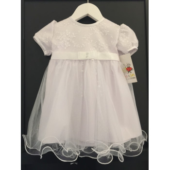 Elegant White Christening/Special Occasion Dress Angelina