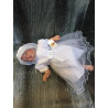 Elegant White Christening/Special Occasion Dress Angelina