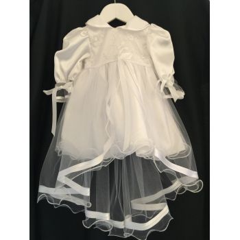 Stunning White Christening/Baptise/Special Occasion Dress style Bella