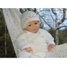 Unusual Handmade Christening Ivory Outfit Style JOSEPH