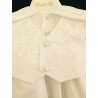 Couche Tot Baby Boys Ivory Christening Romper Style CHR200