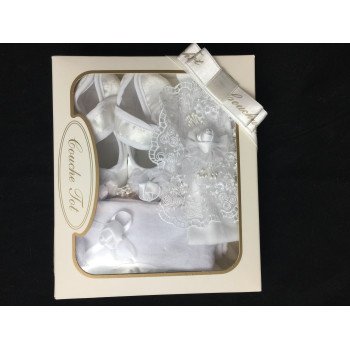 Christening White Set Style 8006