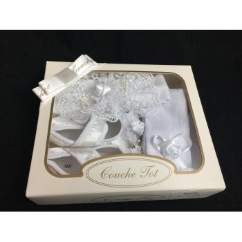 Christening White Set Style 8006