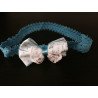 Beautiful Blue Baby Girl Special Occasion/Casual Headband op108
