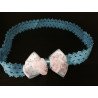 Beautiful Blue Baby Girl Special Occasion/Casual Headband op108
