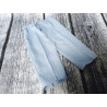 Unusual White and Blue Baby Boy Outfit with Blue Cuffs style MarcelCuffs
