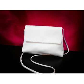 Elegant Plain Satin Communion Bag style Emi05