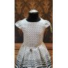 Lovely Polka Dots Marine Style Special Occasion Dress style 4925pink