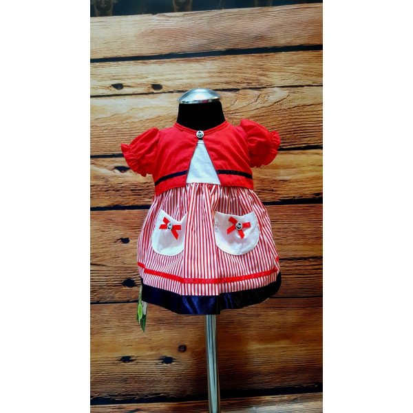 Cute 2 pcs Summer Outfit for Little Girl style 63JTC885red Cute 2 pcs Summer Outfit for Little Girl style 63JTC885red