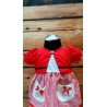 Cute 2 pcs Summer Outfit for Little Girl style 63JTC885red